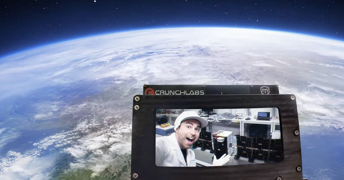 Capture Your Selfie with Planet Earth using Mark Rober’s Satellite