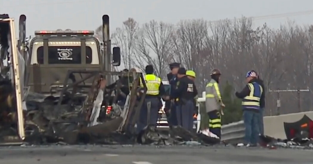 Deadly Collision in Michigan: Four Fatalities After Truck Hits Stopped Vehicles