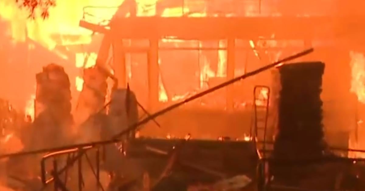 Eaton Fire Threatens Altadena Senior Facility