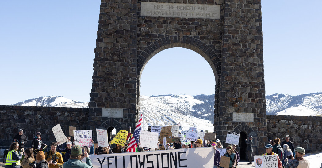 Mass Gatherings at U.S. National Parks Over Job Losses