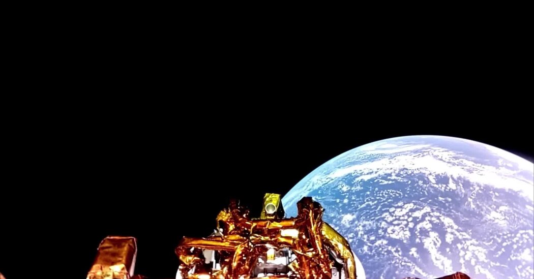 NASA Celebrates Success as Commercial Moon Lander Strikes Gold