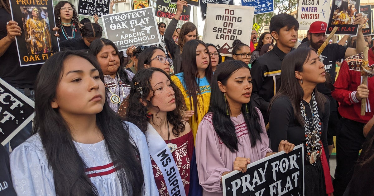 Controversial Copper Mine Proposal Puts Apache Sacred Land at Risk
