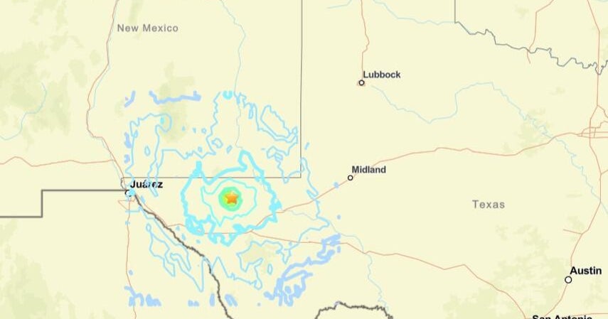 Earthquake of 5.3 Magnitude Strikes Southeastern New Mexico and Nearby Texas