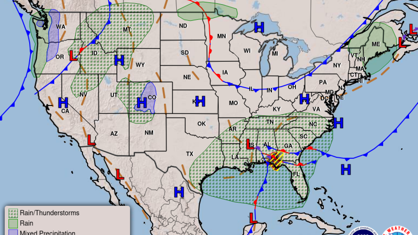 Uncommon Atmospheric River Poised to Impact Southeastern U.S.